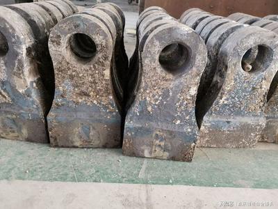 耐磨錘頭 高鉻復合錘頭等破碎機錘頭都適合哪種物料粉碎,更耐用